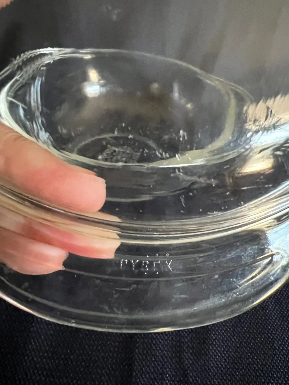 Pyrex 002 Clear Glass Oval Casserole with Lid 682-C 1 quart Casserole Dish